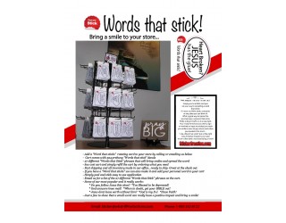 Words that Stick with Cart and 324 Stickers C1